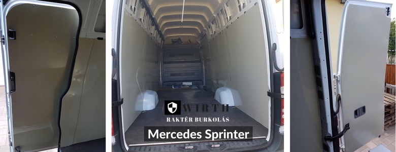 Biztonságos csomagszállítás, esztétikus belső - átalakult a Mercedes Sprinter
